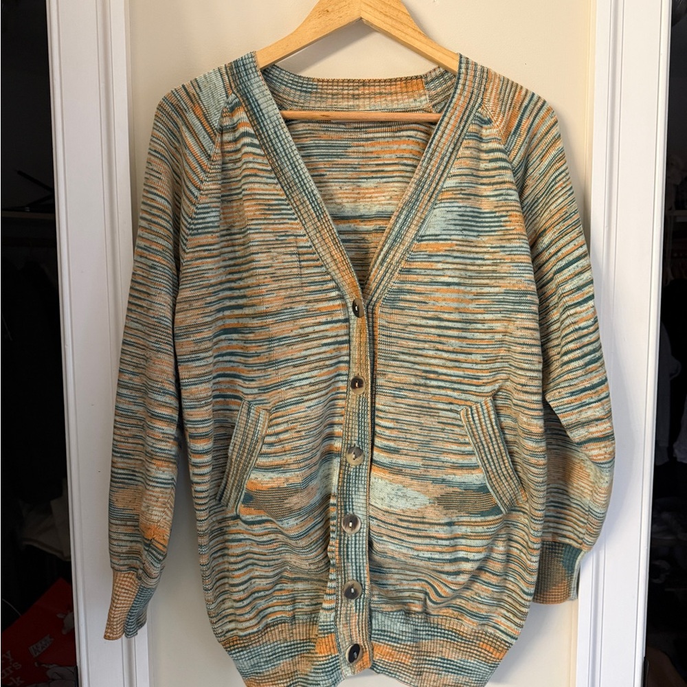 Misha And Puff space dye cardigan